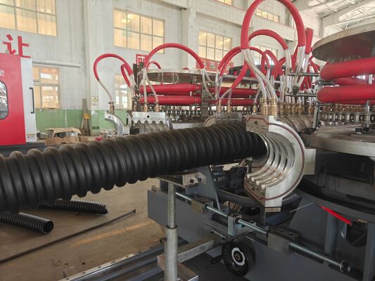Double-wall Socket Joint hdpe pipe making machine capable of producing pvc pe mpp pa hdpe pipes with precision and durability